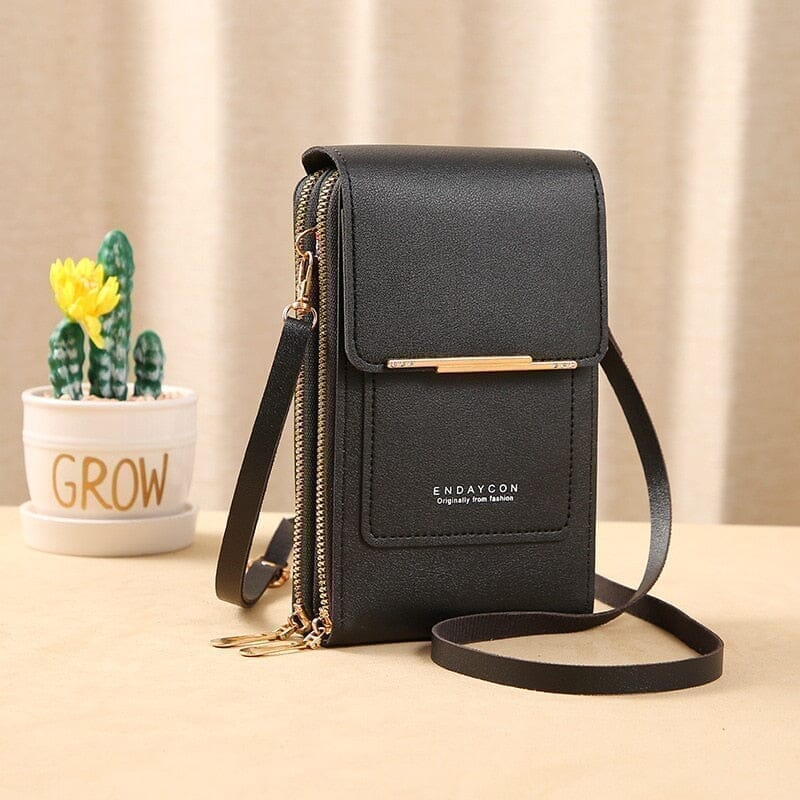 Bolsa Porta Celular Crossbody de Couro - [FRETE GRÁTIS] arizo 