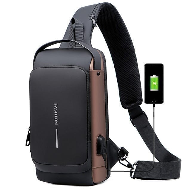 Bolsa Slim Bag™ - Mochila Anti-Furto com Senha USB arizo 