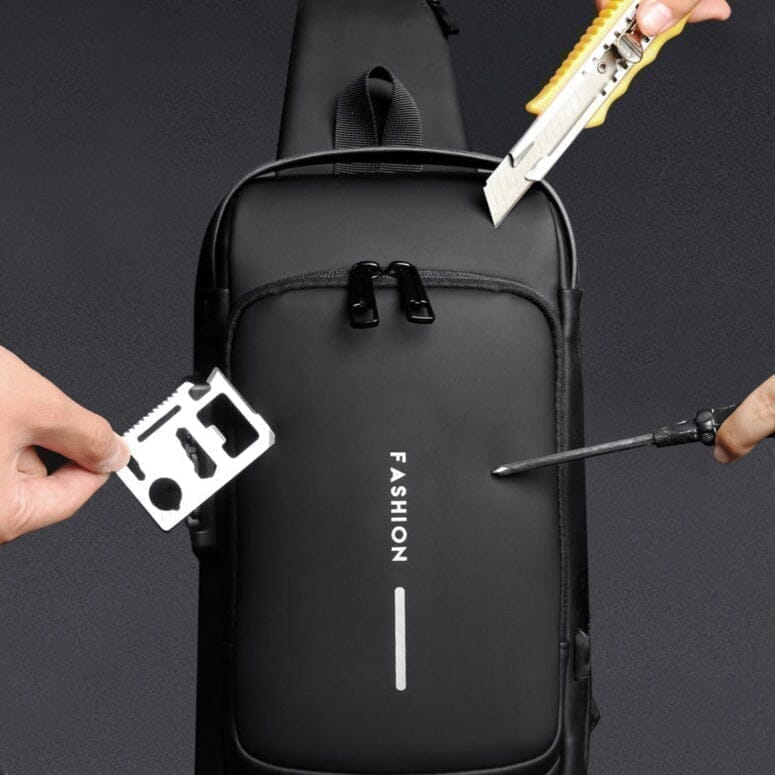 Bolsa Slim Bag™ - Mochila Anti-Furto com Senha USB arizo 