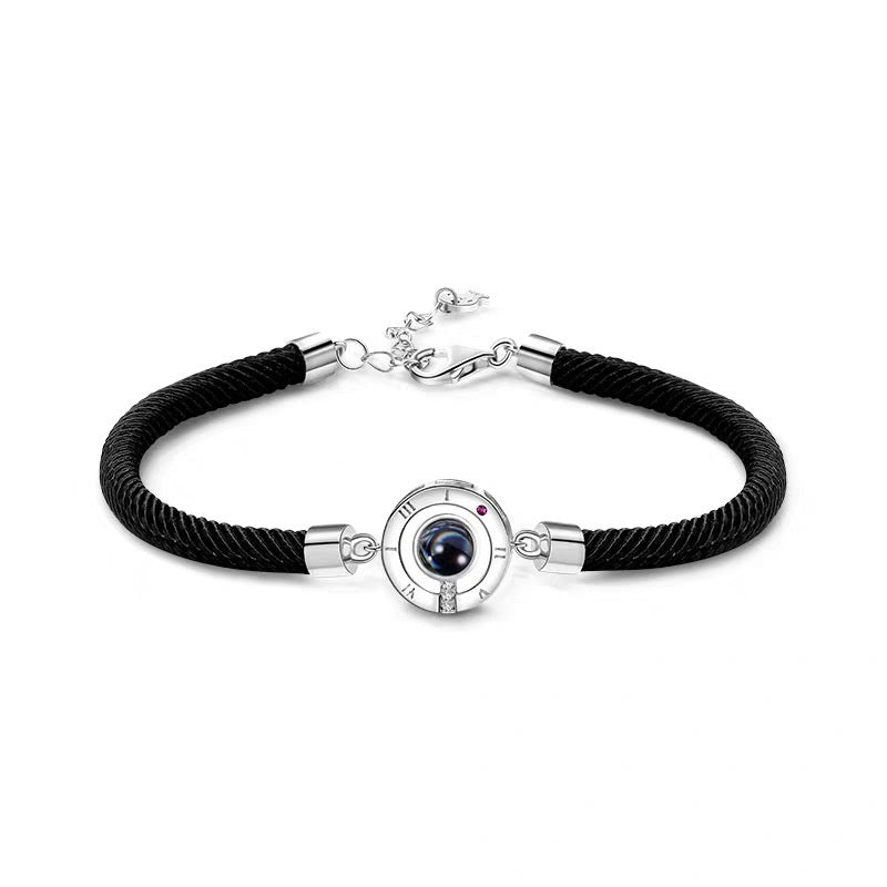 Pulseira Tecnológica  "Eu Te Amo" em 100 Idiomas - Amor Eterno + Bride Exclusivo