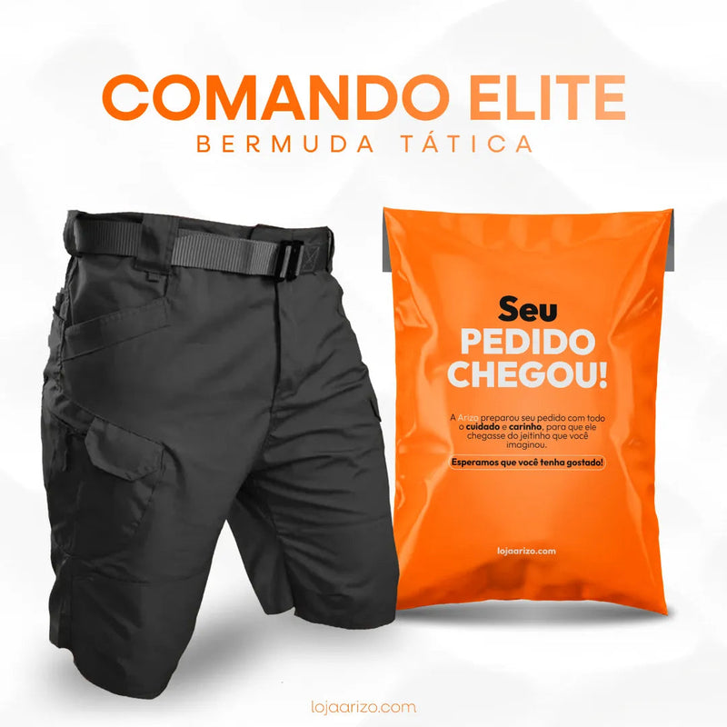 Comando Elite Bermuda Tática + Brinde Surpresa arizo 