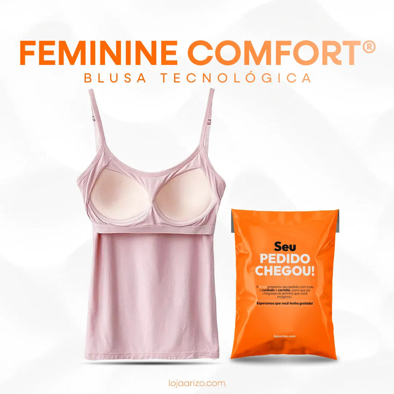 Feminine Comfort Blusa Tecnológica + Frete Grátis arizo 