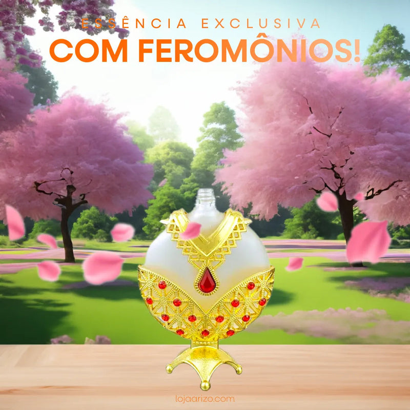 Fragrãncia Árabe com Feromônios Femininos PerlGold + Brinde Exclusivo [PN] arizo 