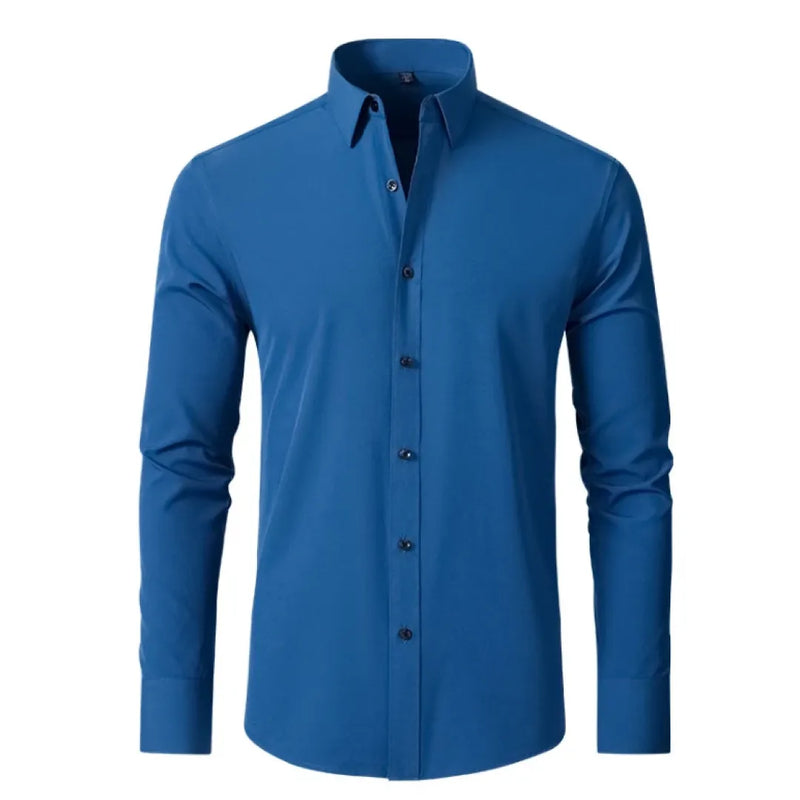 Camisa Social Masculina com Tecnologia Flexível - Flex Comfort + Brinde Exclusivo