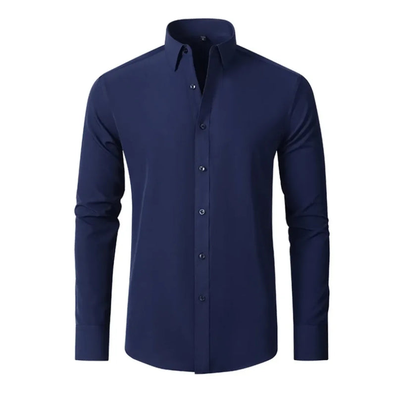 Camisa Social Masculina com Tecnologia Flexível - Flex Comfort + Frete Grátis