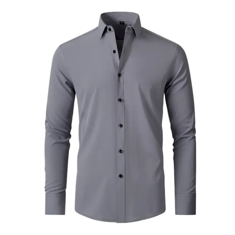 Camisa Social Masculina com Tecnologia Flexível - Flex Comfort + Brinde Exclusivo