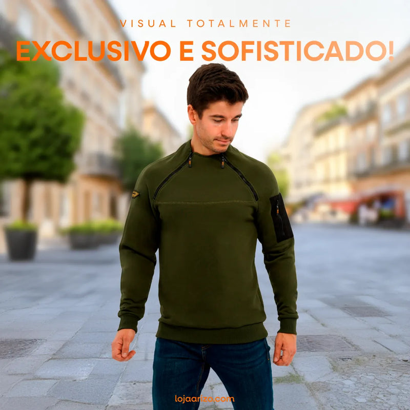 Jaqueta Térmica Masculina Premium - ThermoStyle Pro + Frete Grátis