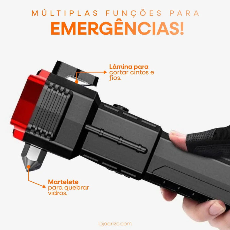 Lanterna Tática Indestrutível 4 em 1 - Ultra Potência - ÚLTIMO DIA NA PROMOÇÃO E FRETE GRÁTIS arizo 