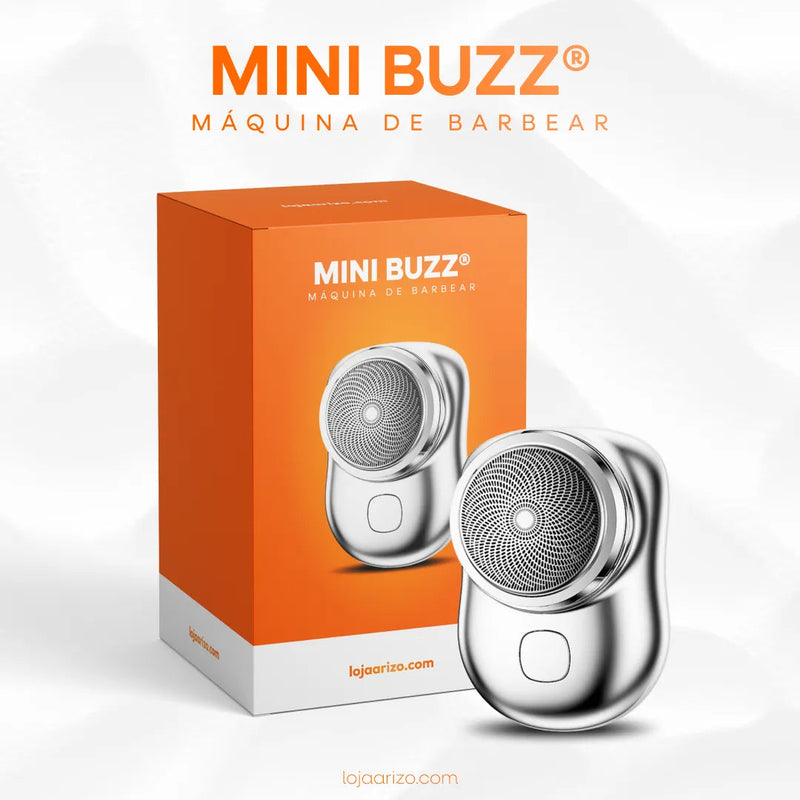 Mini Buzz - Máquina de Barbear + Brinde Exclusivo arizo 