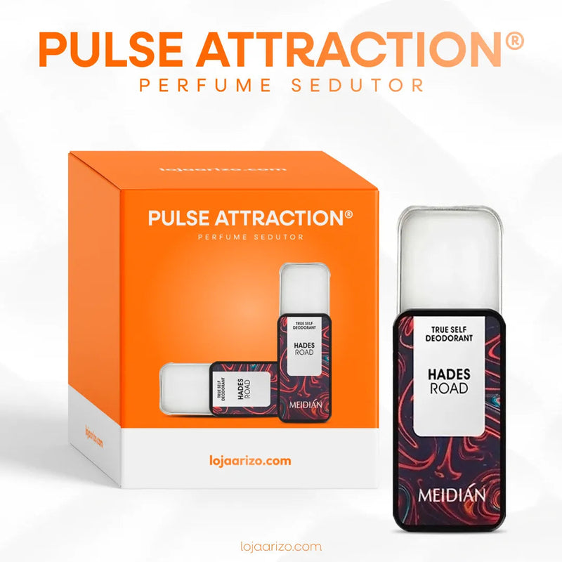 Pulse Attraction - Perfume Sedutor - (COMPRE 1 LEVE 3 + FRETE GRÁTIS) arizo 