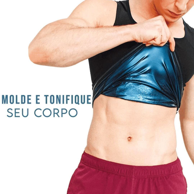 Regata de Compressão SlimFit - Derreta Gordura com Estilo e Conforto arizo 